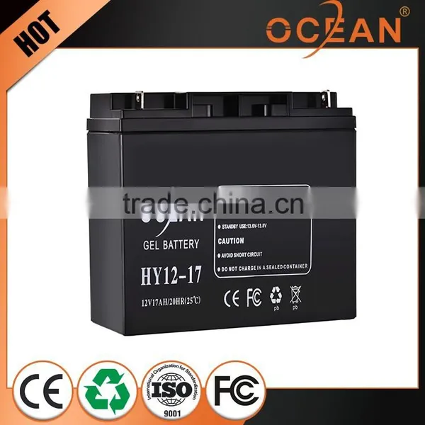 12V Modern Design Best Quality Control 17ah Featured Battery Solar 12v photo-2