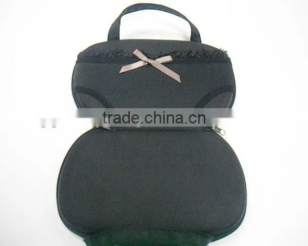 GC---Fashion Nice Flower Good Quality Travel Bra and Panty Bag photo-3