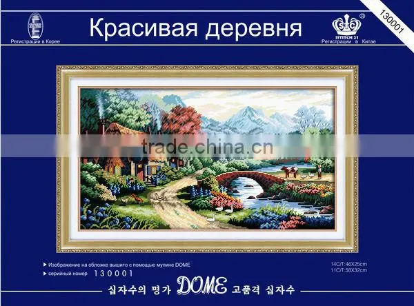 Chinese Embroidery Kits With Colorful Original Picture for Art Collection