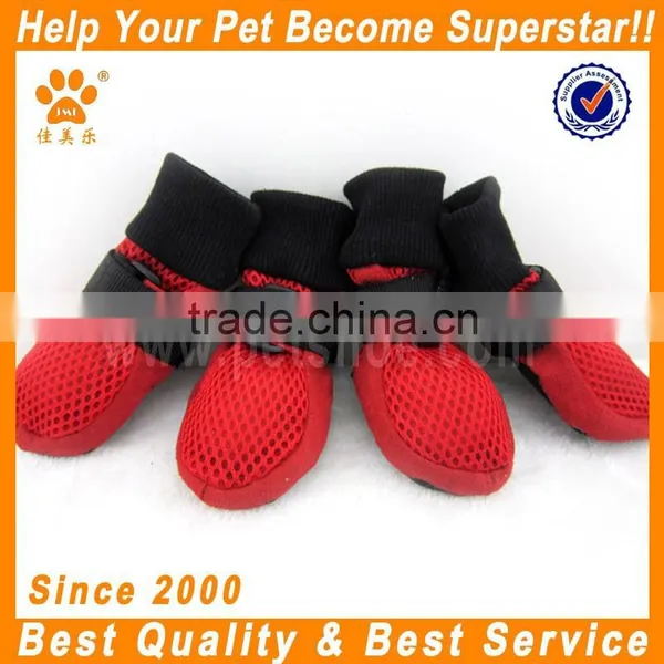 2014 Hot Sales JML Innovative Breathable Comfortable Mesh Dog Shoes Factory Pet Boots photo-4