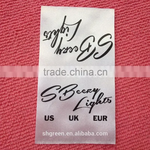 Light Surface Textile Printing Label for Blouse photo-6