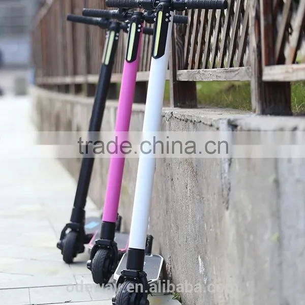 2016 The World's Lightest Two Wheels Carbon Fiber Foldable Electric Scooter Bike photo-2