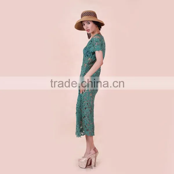 Lace Ladies Evening Dress African Kitenge Designs Dresses photo-2
