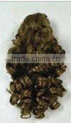Curly Jaw Clip Hairpiece - Synthetic Claw Clips Hair