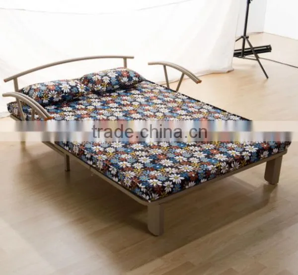 Folding Sofa Bed With Horizontal Broaching Functional Sofa photo-6