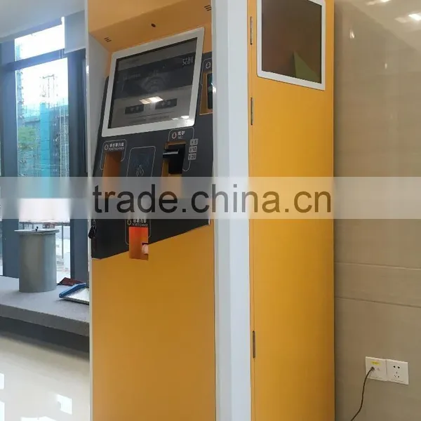 Car Parking System Pay On Foot Parking Payment Kiosk With Coin And Cash photo-2