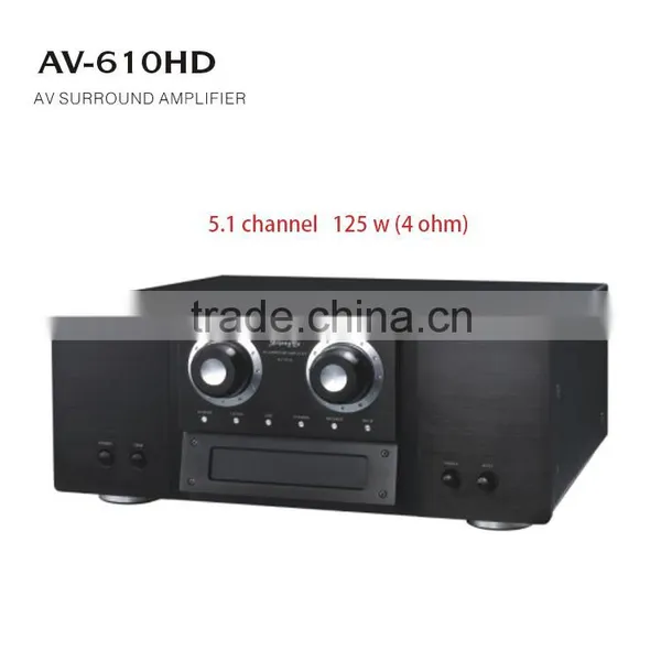 Home Theater 125w 5.1 Channel Surround Sound Amplifier Kit dj Power Subwoofer Amplifier Price