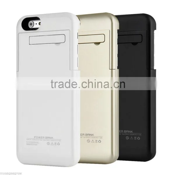 Portable 4800mAh Backup Battery Charger Case With Kickstand For IPhone6 Plus 5.5inch photo-5