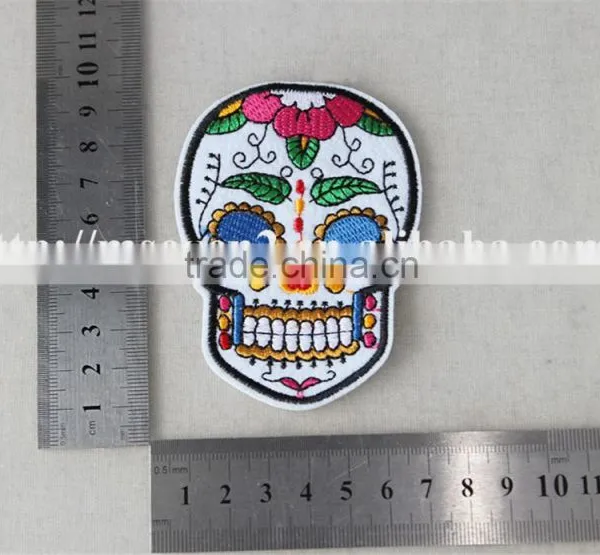 2016 New Fashionable Patch Work Blouse Designs Colorful Pattern Neck Collar Patch for Sale photo-6