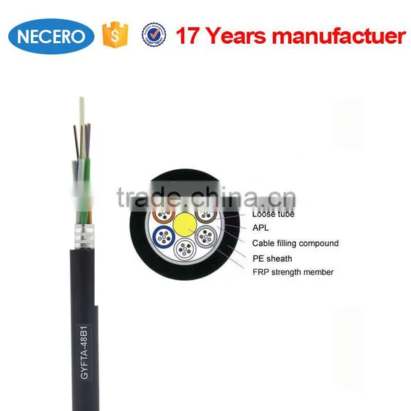 Good Raw Material Anti-Aging Gyfta 3Mm Plastic Fiber Optic Cable photo-5