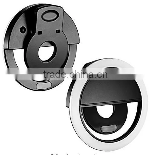 Rechargeable Selfie Ring Light Beauty Flashlight Li-Poly 36 LED Cellphone LED Fill Camera Light photo-4