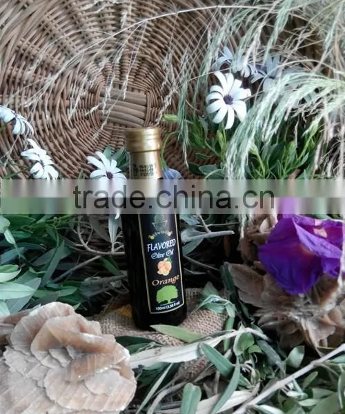 Orange Infused Olive Oil. Premium Quality Olive Oil With ISO9001 Certification. Glass Bottle 250 Ml. photo-3