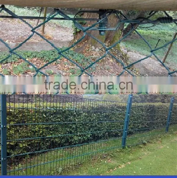 Hot Dipped Galvainzed Powder Coated Chain Link Fence Panels photo-4