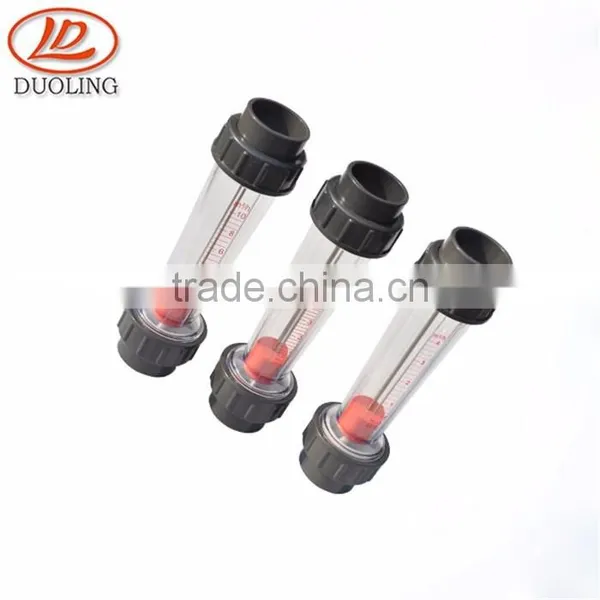 Plastic Glass Rotameter Air Flow Meter Rotameter