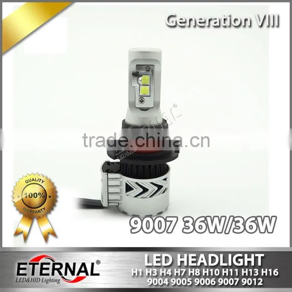 Super Brightness Car Led Headlight Bulb Kit H4 H7 H3 Smart Bulb Kit Auto Car Automotive Motorcycle Lamp photo-6