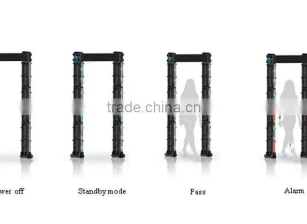 Foldable Portable Walk Through Metal Detector Security Door Frame Metal Detector photo-6