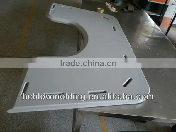 OEM Blow Molding HDPE Plastic Table Board Plastic Small Table Round Hui Zhou Factory photo-6