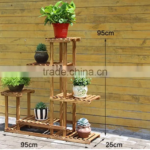 2016 Wooden Flower Pot Stand Pictures photo-4