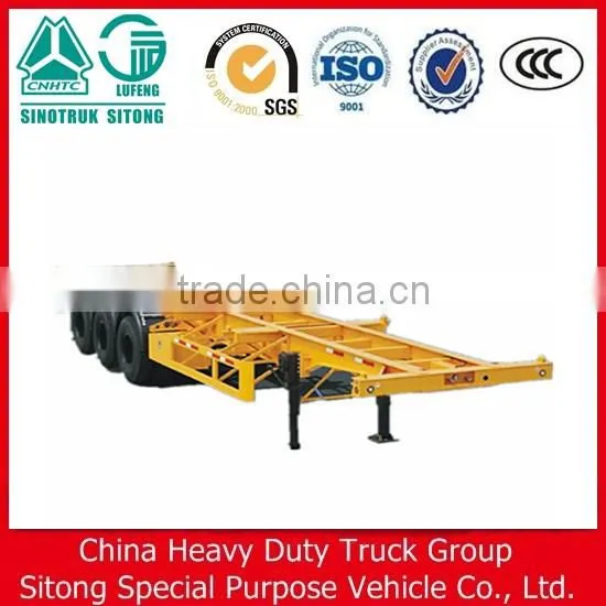 High Quality 3 Axle 40FT Container Carrier Chassis Trailer for Sale photo-5