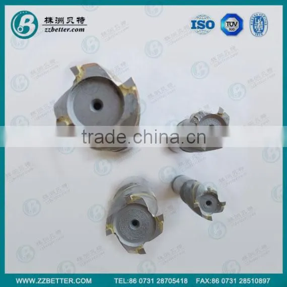First Class 4 Flutes Square Cemented Brazed Carbide End Mill photo-3