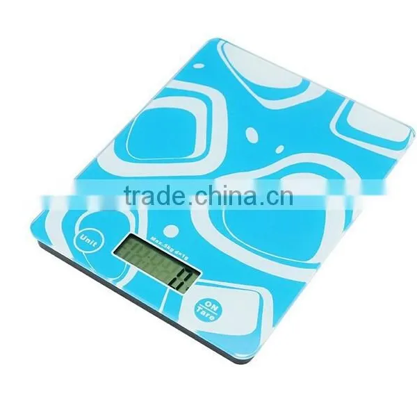 5kg Glass Digital LCD Kitchen Scale photo-5