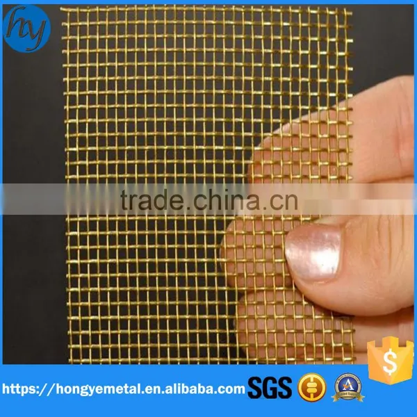 Galvanized Square Wire Mesh, Scarce Precious Metal Wire Mesh,Brass Woven Wire Mesh Screen photo-4