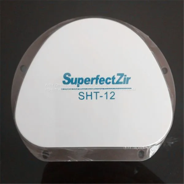 Aidite SuperfectZir SHT Dental Zirconia Block/blank for Cad/cam Sirona System