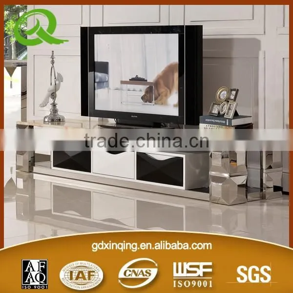 E377 Modern Design Home Furniture Living Room TV Stand With MDF Drawer