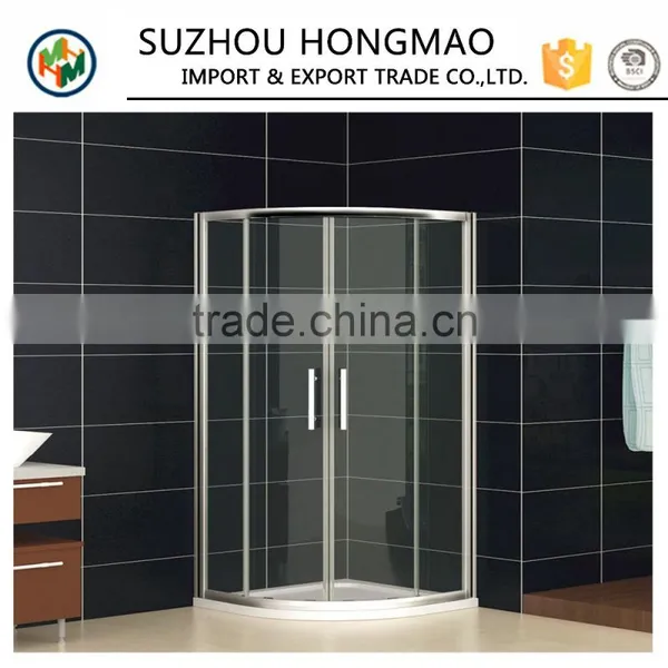 6mm Clear Glass 2 Sided Shower Enclosures photo-3