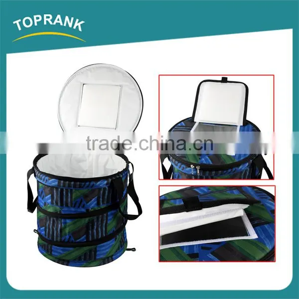 Promotional Insulated Collapsible Soft Foam Round Pop up Party Cooler photo-2