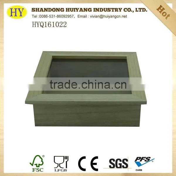 FSC Unfinsihed Wooden Shadow Box Frames Wholesale photo-6