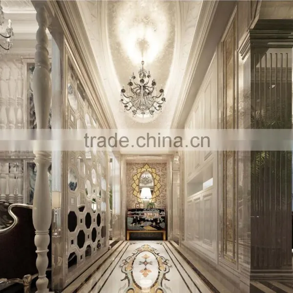 Classic Italian Style 3d Interior Design for Living Room of Noble House BF11-08283c photo-6