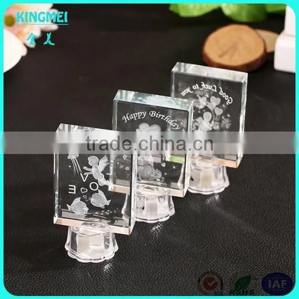 Optical Glass Beautiful Clear Crystal Peacocks For Premium Gifts photo-6