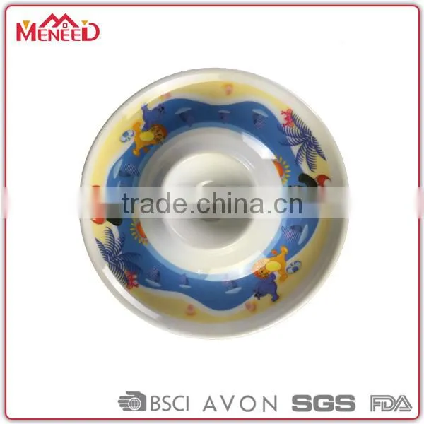 12" Inch Mischievous Slipper Design Printing on Party 30cm Melamine Chip&dish Plate photo-2