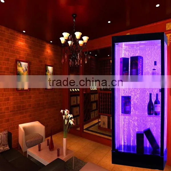 Lighted Water Bubble Acrylic Jewelry Display Case Showcase Decoration photo-5