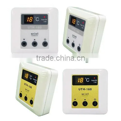 Korean Thermostat for Heating Film & Heating Cable (temperature Controller, Temperature Regulator) UTH-160(2.5Kw Capacity)