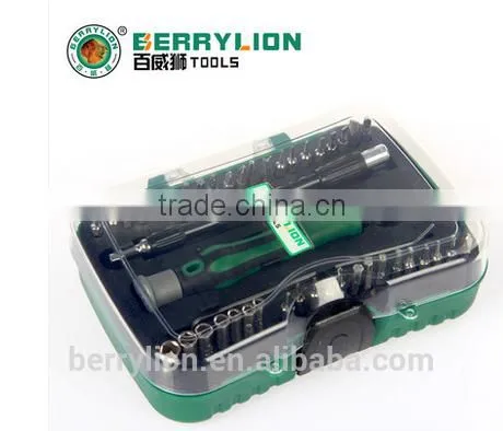 Berrylion 44pcs Screwdriver Tool Set for Sale CR-V Slotted & Phillips Screwdriver photo-4