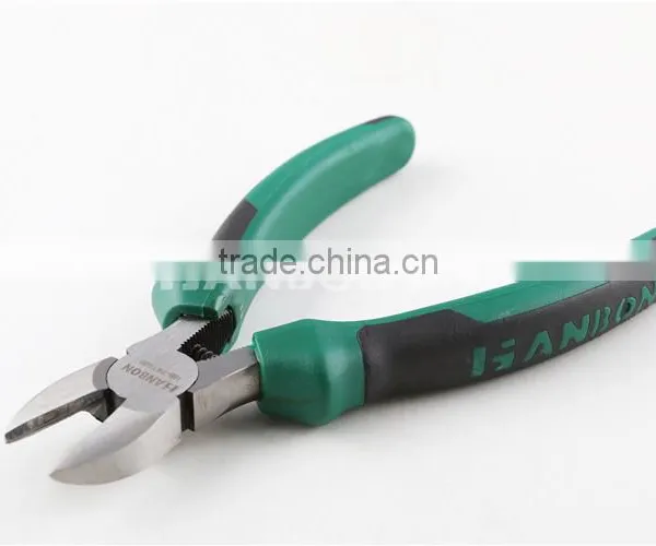 Plastic Handle American Oblique Nose Pliers 6" photo-2