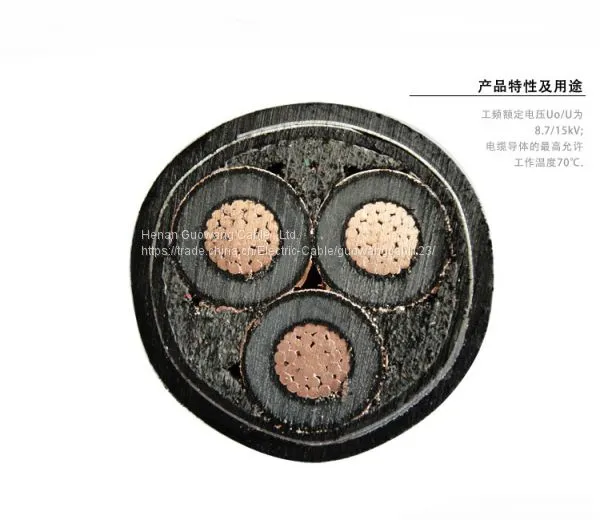 High Quality Copper Conductor XLPE Jacket Steel Wire Armoured Copper Braid Shielded PVC 4*50MM2 Price Per Meter
