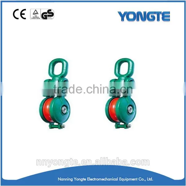 Generel Heavy Duty Hook Type Snatch Triple Pulley Block photo-4