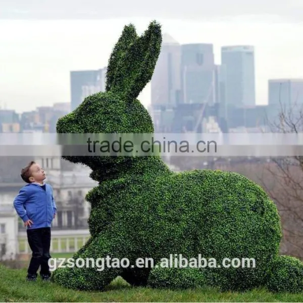 Customize Plastic Animals Garden Decoration Artificial Topiary photo-5