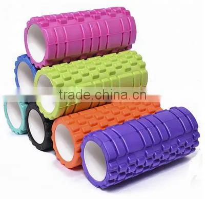 Shuoyang Wholesale Gym Exercise Hollow Eva Yoga Massage Logo Printing Foam Roller photo-2