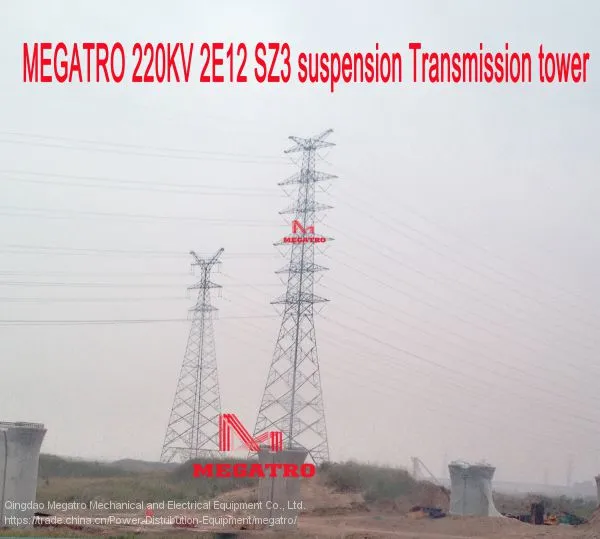 ​MEGATRO 220KV 2E12 SZ3 Suspension Transmission Tower photo-3