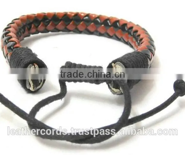 Most Selling Attractive Sude Leater Bracelets for All With Ties Designs Bead Bracelet and Smart Bracelet photo-4