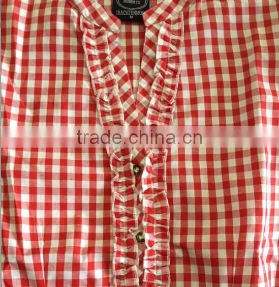 100%COTTON YARN DYED CHECK Girls SHIRT- SLIM FITTED photo-4