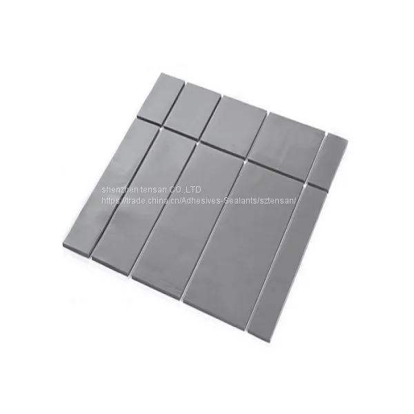 2*2cm Cooling Thermal Conductive Heat Sink Silicone Soft Gap Pad photo-3