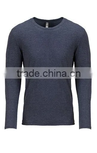 Next Level Apparel Men's Tri-Blend Long Sleeve Tee - Made From 50% Polyester, 25% Cotton and 25% Rayon. photo-3
