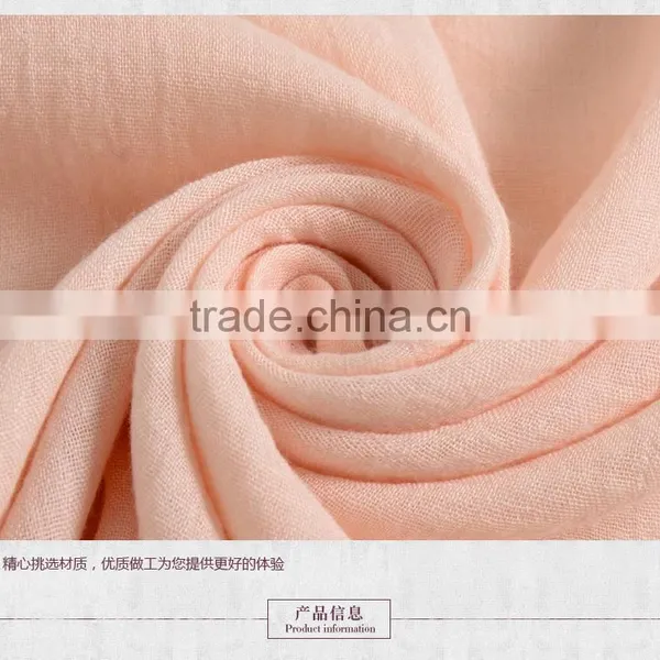 New Fashion Custom Lash Lace Trimming Viscose Hijab Scarf photo-6