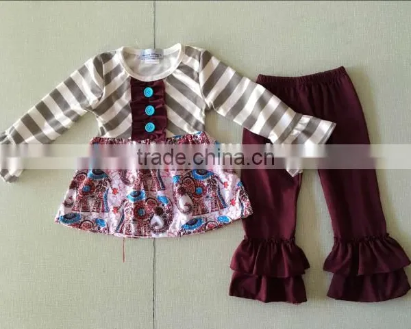 Toddlers Clothing Easter Girls Wholesale Boutique Clothes Colorful Easter New Baby Bunny Girls Outfits photo-4
