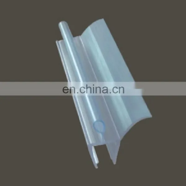 PVC Shower Door Water Proof Strip for the Bottom of the 6mm, 8mm, 10mm, 12mm Glass Doors